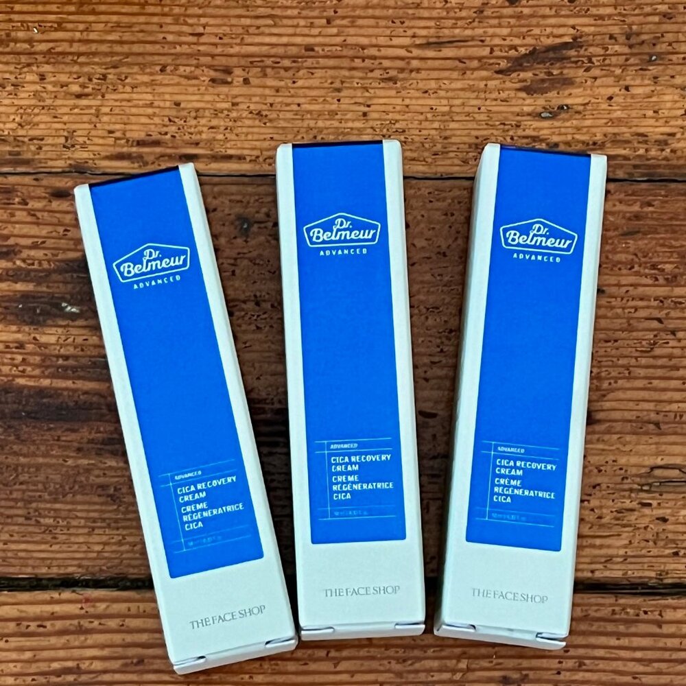 AVON DR. BELMEUR CIRCA RECOVERY FACE CREAM For Damaged Skin TRIAL SIZE Lot of 3